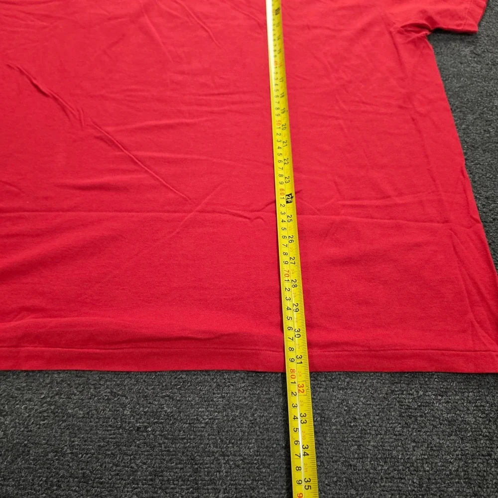 Vtg Polo Ralph Lauren Pocket T-Shirt Mens XXL Red Cotton Short Sleeve Pony Logo